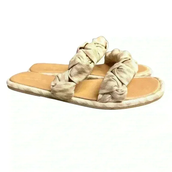 Universal Thread Women's Meg Knotted Slide Sandals Size 10 - Picture 2 of 6